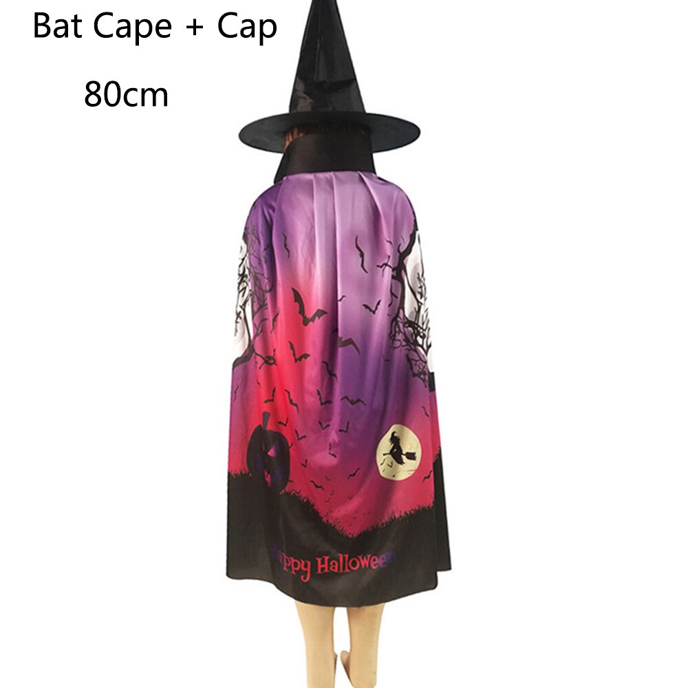 Woman Halloween Pumpkin Print Cloak Manteau Cape - Zomdo Marketplace | Zomdo.com