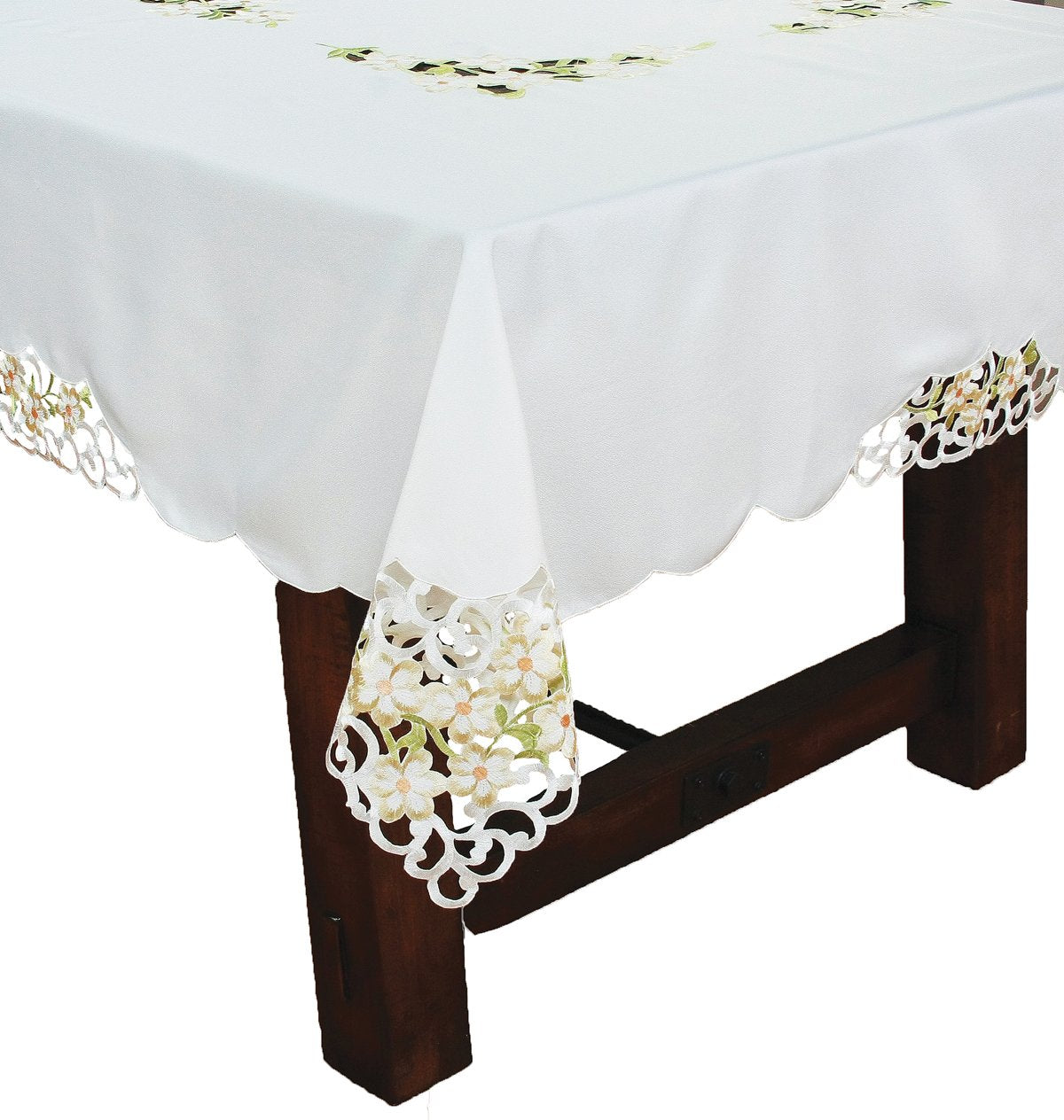 XD8073 Spring Garden Tablecloth | Pink Leto