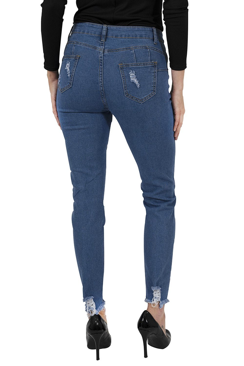 Via Rodeo High Waisted Skinny Jeans