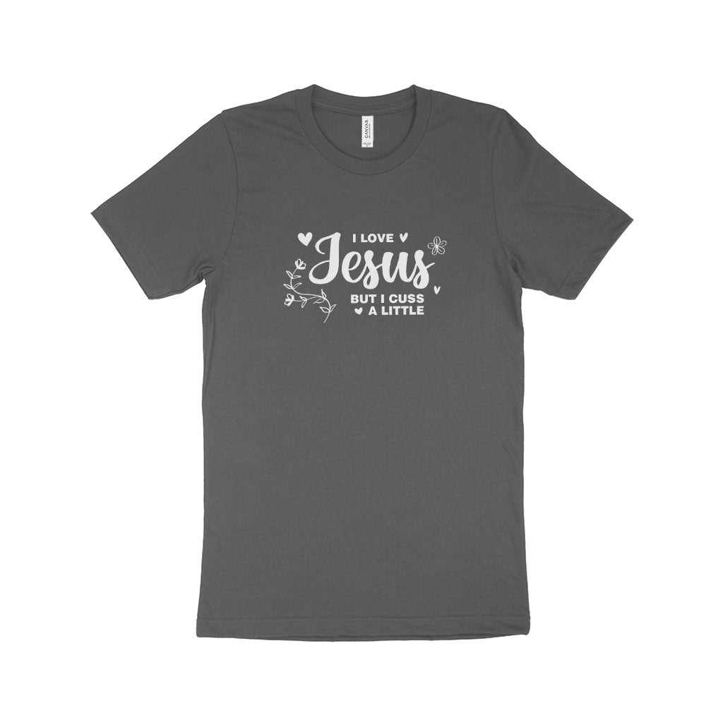 I Love Jesus Unisex Jersey T-Shirt Made in USA