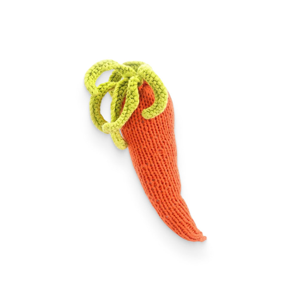 Carrot Rattle