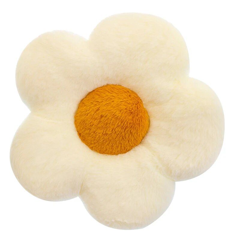 35cm Stuffed Daisy Flower Seat Cushion