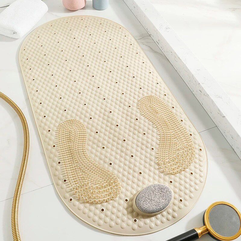 Modern Non-Slip PVC Bathroom Mat for Safety & Comfort