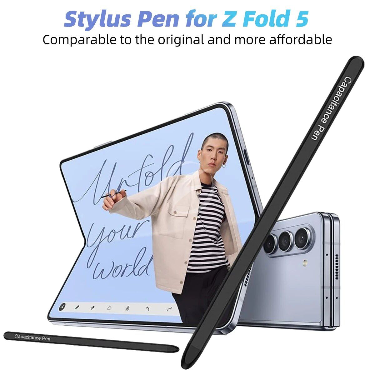 Premium Capacitance Touch Pen for Z Fold Tablet & Mobile Screens