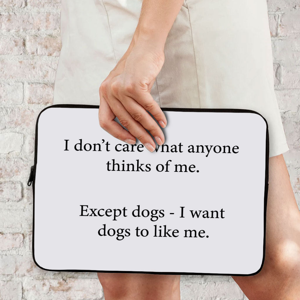 Dog Lover MacBook Air 14" Two-Sided Sleeve - Printed Laptop Sleeve - Funny MacBook Sleeve