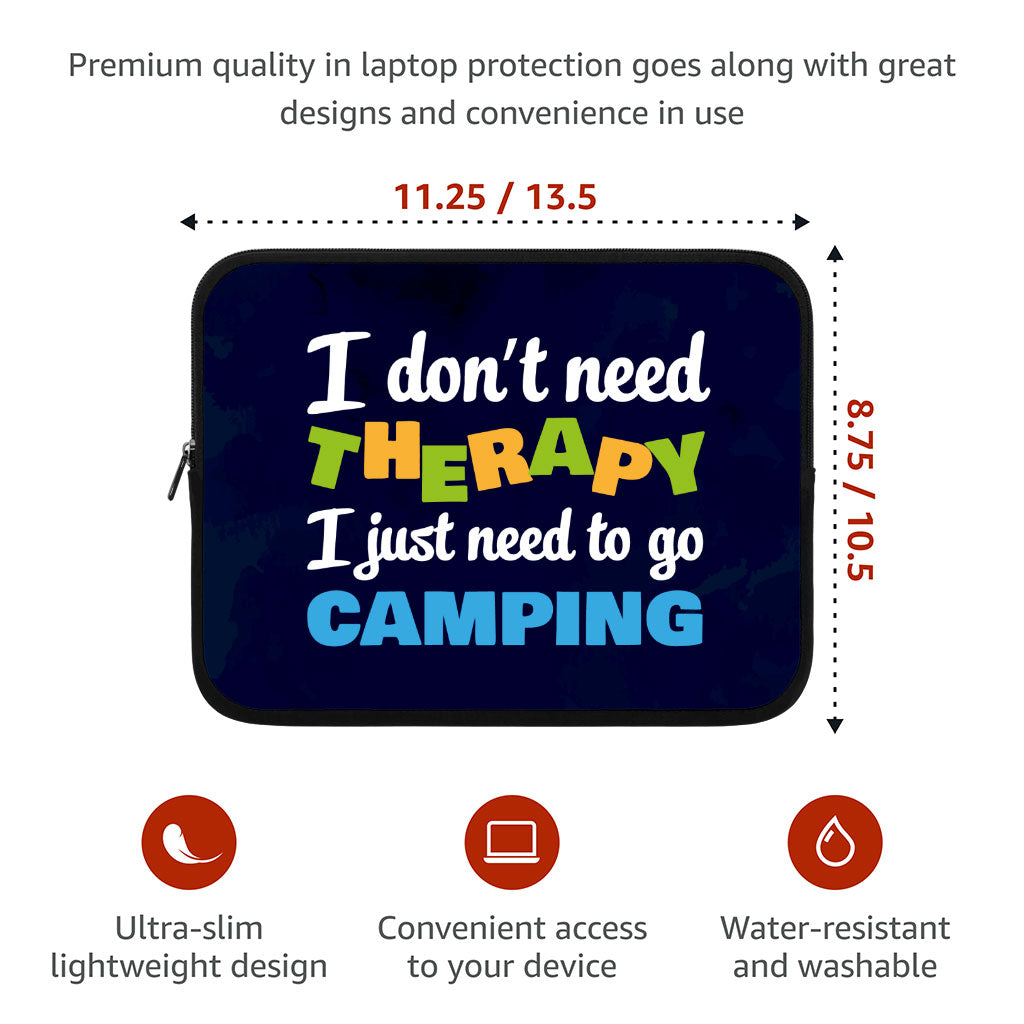 Camping iPad Sleeve - Cool Tablet Sleeve - Graphic Carrying Case