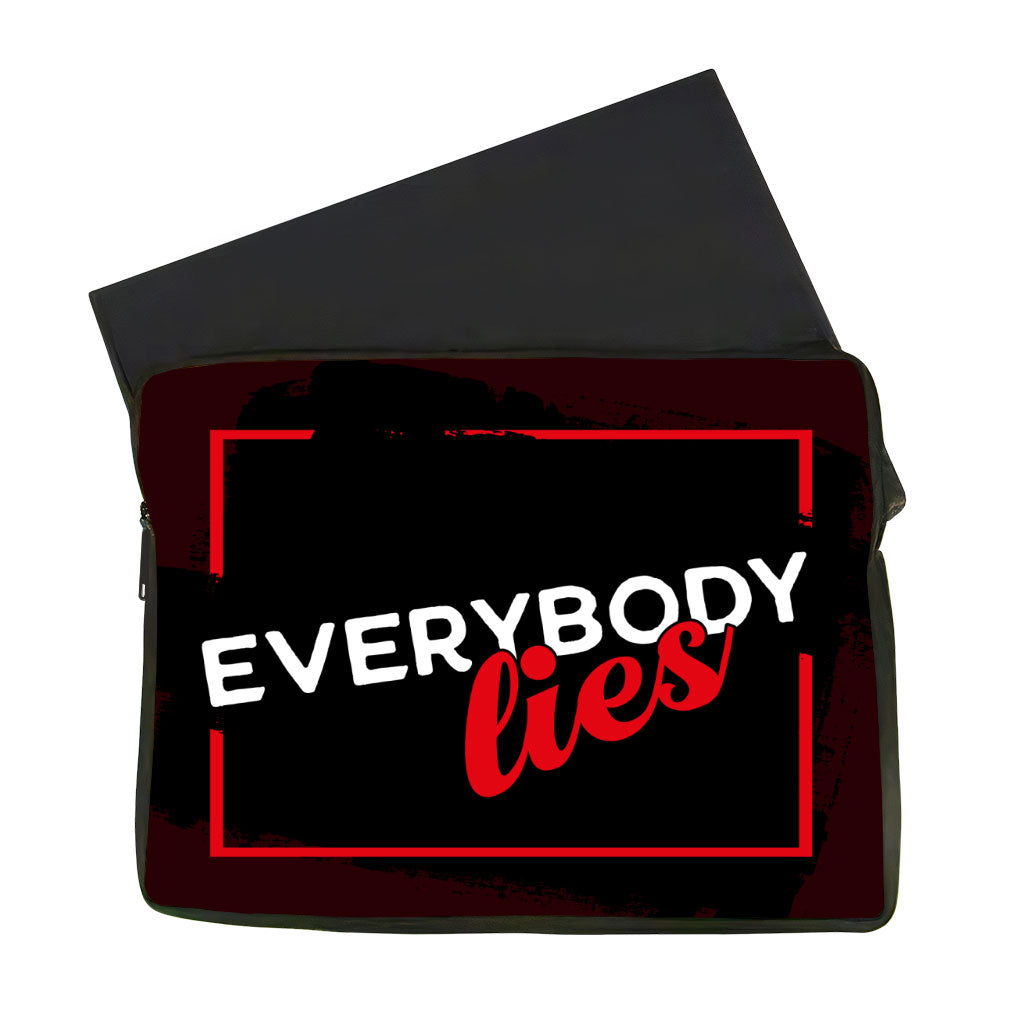 Everybody Lies MacBook Air 14" Two-Sided Sleeve - Printed Laptop Sleeve - Trendy MacBook Sleeve