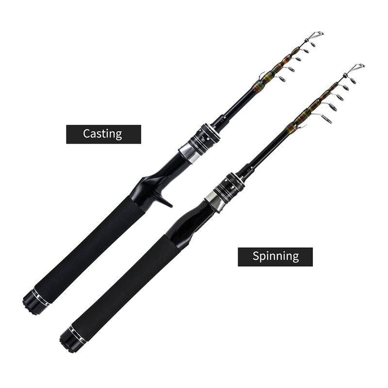 180 CM Telescopic Baitcasting Rod