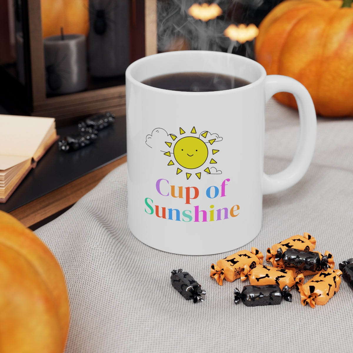 Cup of Sunshine Positive Quote Mug