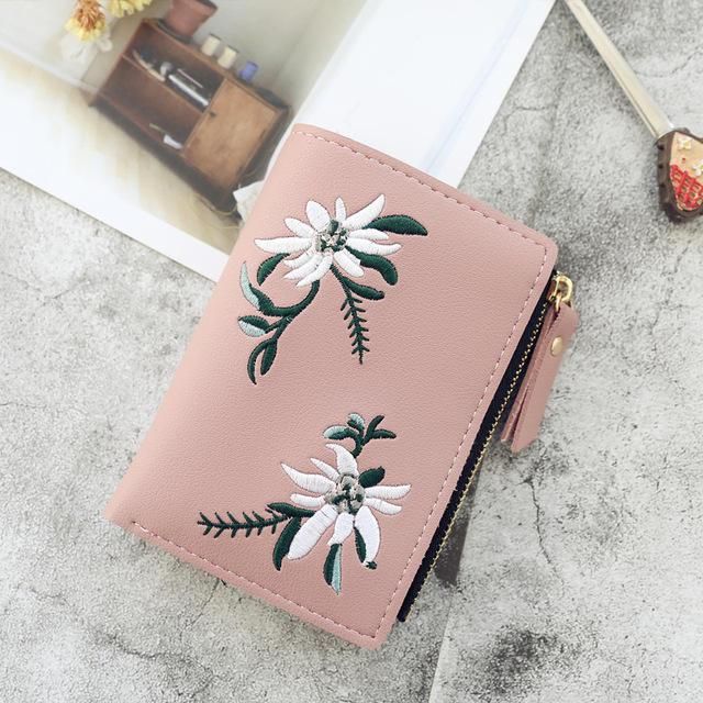 Floral Print Fashion Wallet