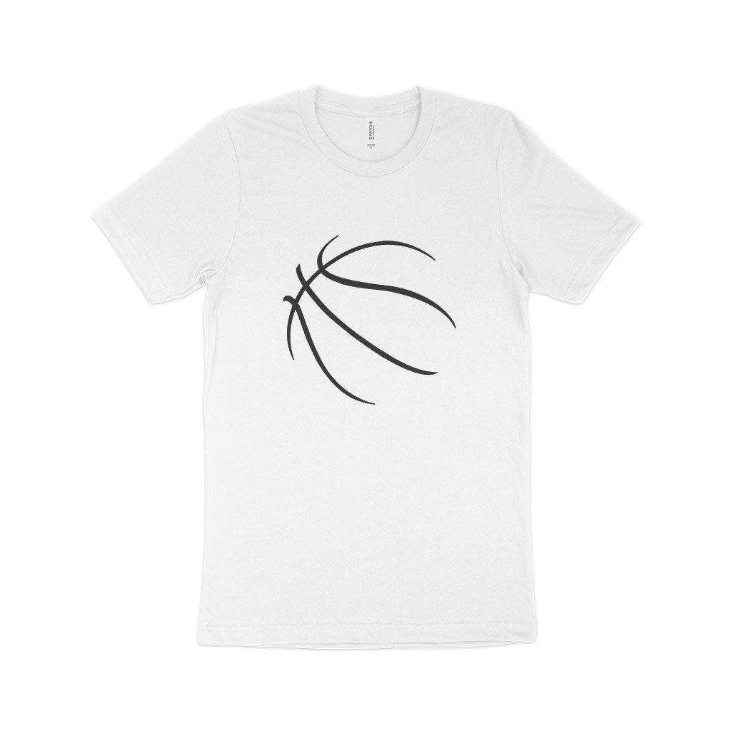 Basketball Unisex Jersey T-Shirt Made in USA