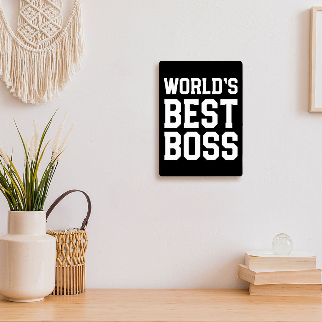 Boss Metal Photo Prints - Gift Decor Pictures - Cool Decor Pictures