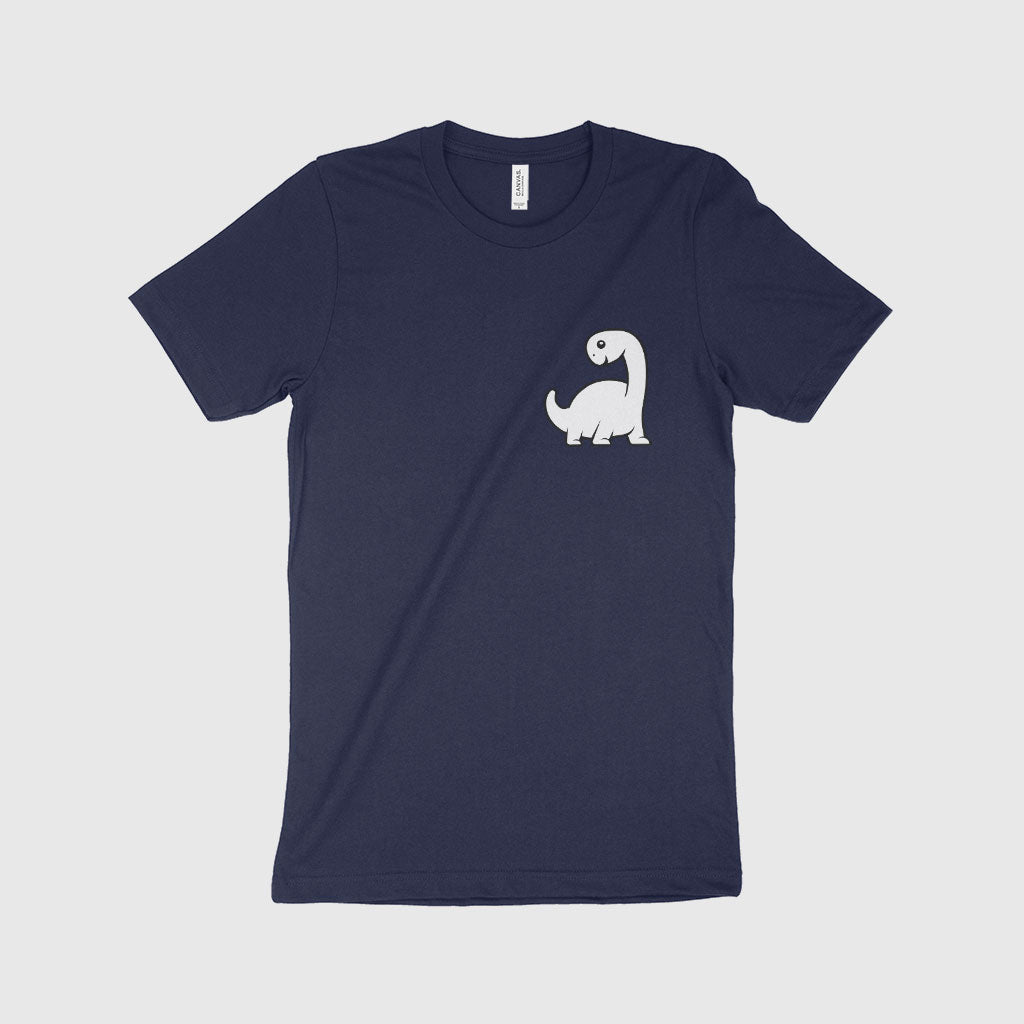 White Dinosaur T-Shirt Made in USA