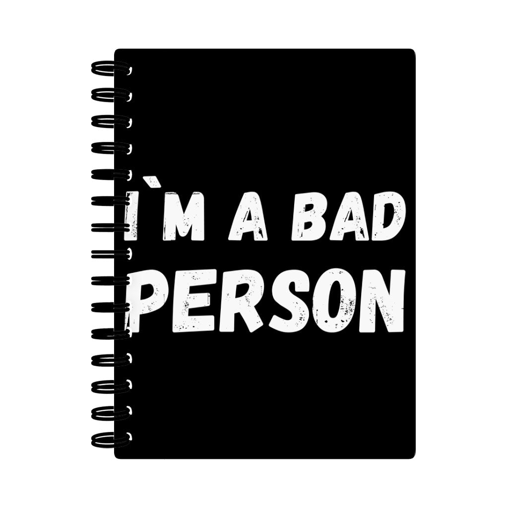 Sarcastic Spiral Notebook - Cool Notebook - Themed Notebook