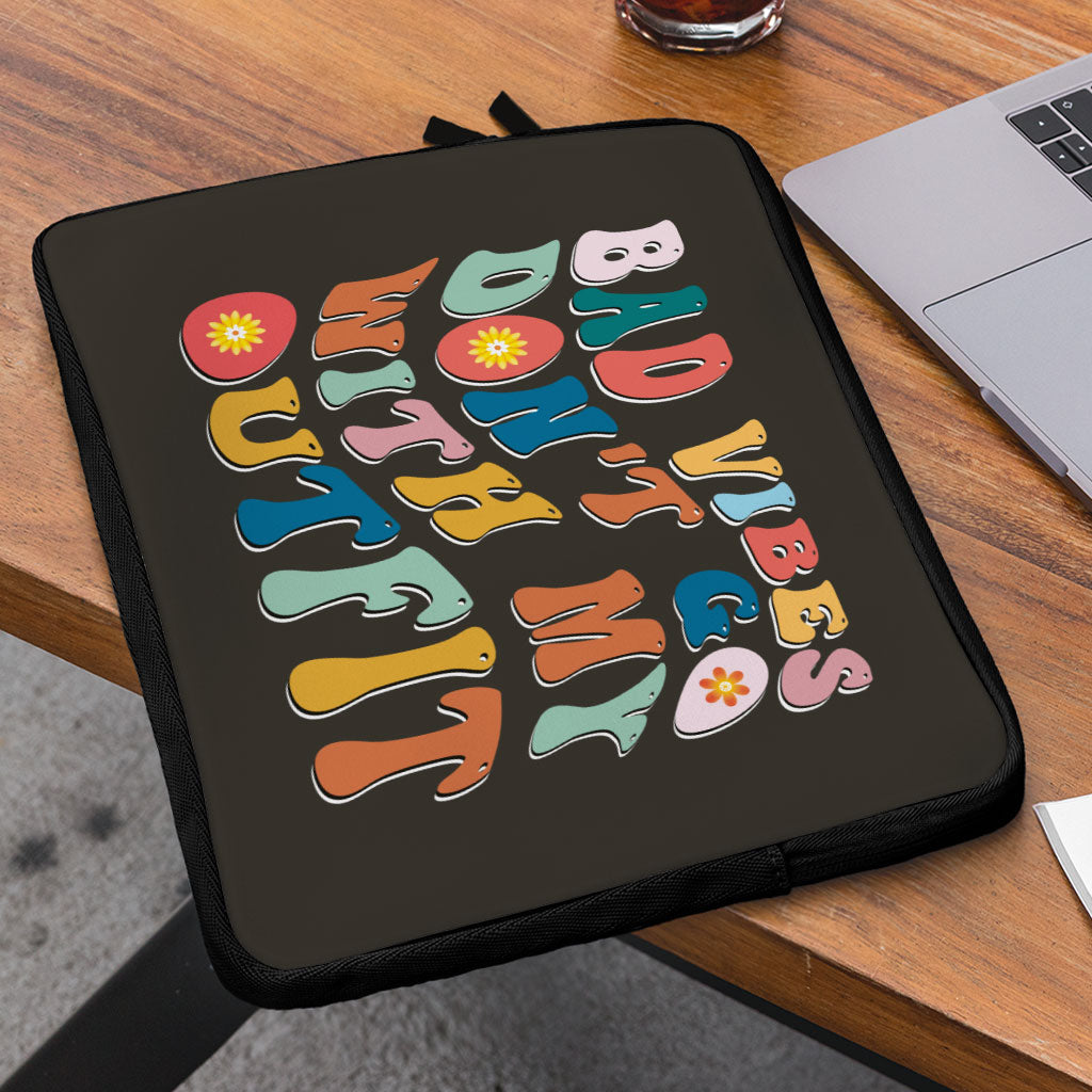 Bad Vibes MacBook Air 14" Two-Sided Sleeve - Cool Design Laptop Sleeve - Themed MacBook Sleeve