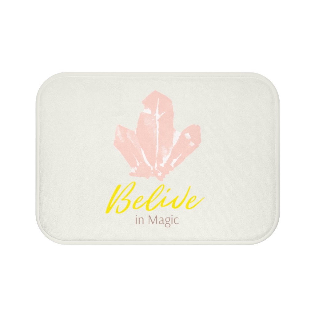 Crystal Believe in Magic Bath Mat | Yellow Pandora