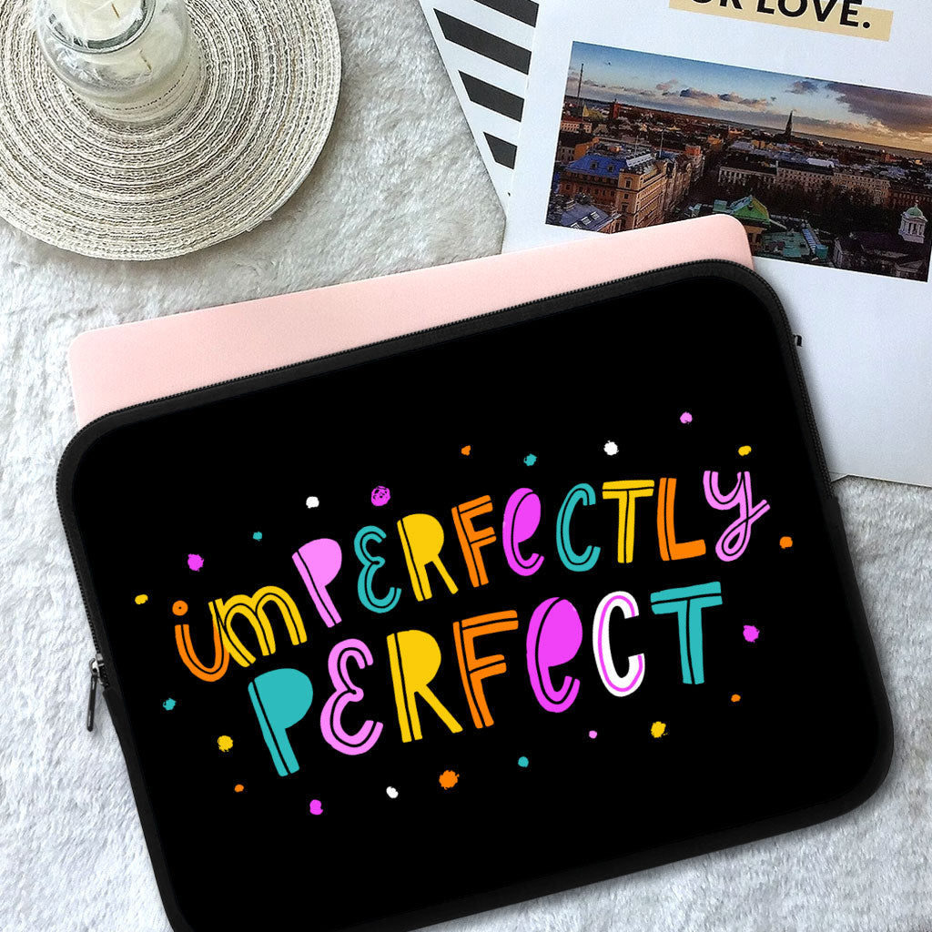 Imperfectly Perfect HP 16" Sleeve - Funny Laptop Sleeve - Best Laptop Sleeve with Zipper