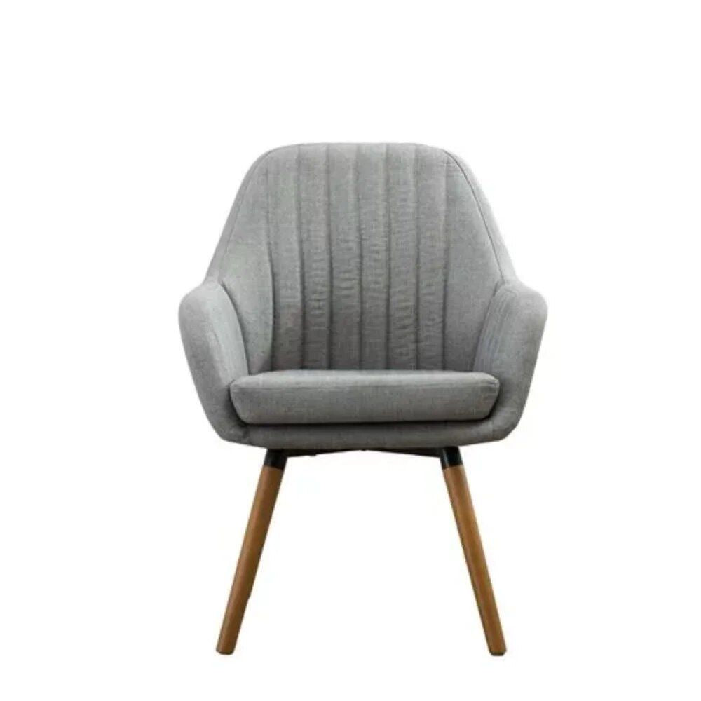 Modern Morocco Fabric Accent Chair - Contemporary Leisure Chair for Home