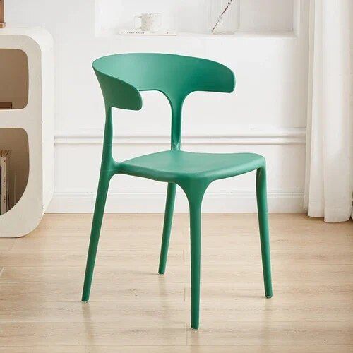 Modern Minimalist Green Office Dining Chair - Sleek, Stylish & Durable