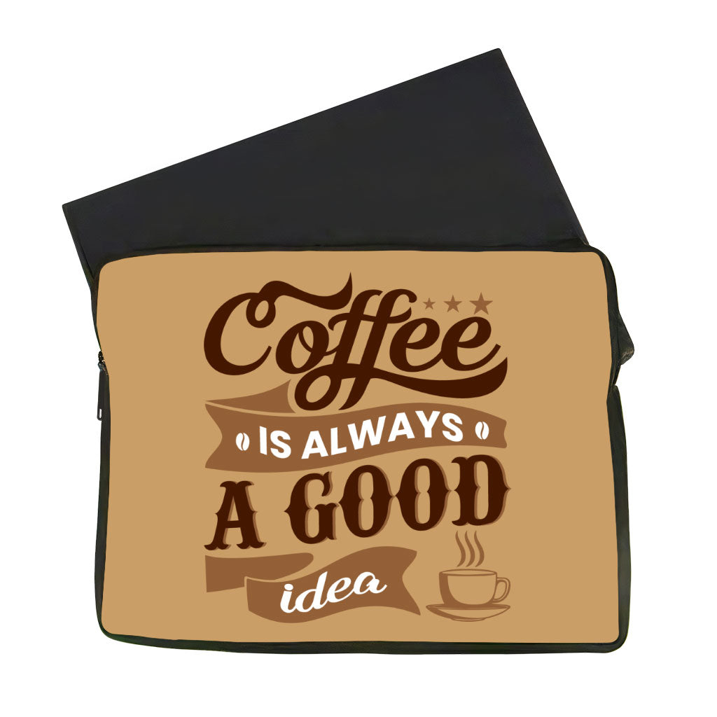 Coffee MacBook Air 14" Two-Sided Sleeve - Creative Laptop Sleeve - Themed MacBook Sleeve