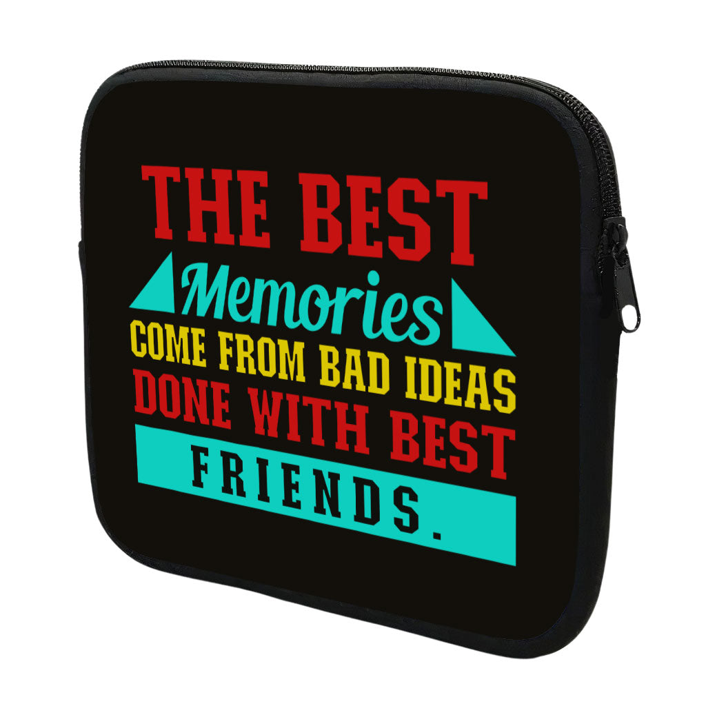 Best Friend Quotes MacBook Air 14" Two-Sided Sleeve - Funny Design Laptop Sleeve - Graphic MacBook Sleeve