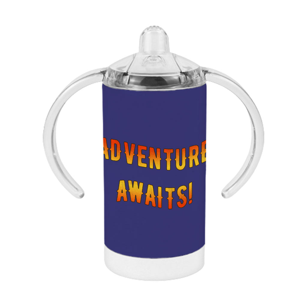 Adventure Awaits Sippy Cup - Best Design Baby Sippy Cup - Cool Sippy Cup