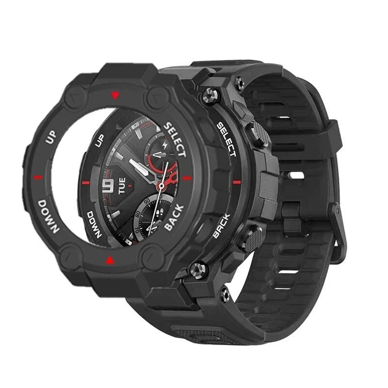 Amazfit T-Rex Series Rugged Smartwatch Protector Case - Edge Bumper & Screen Guard