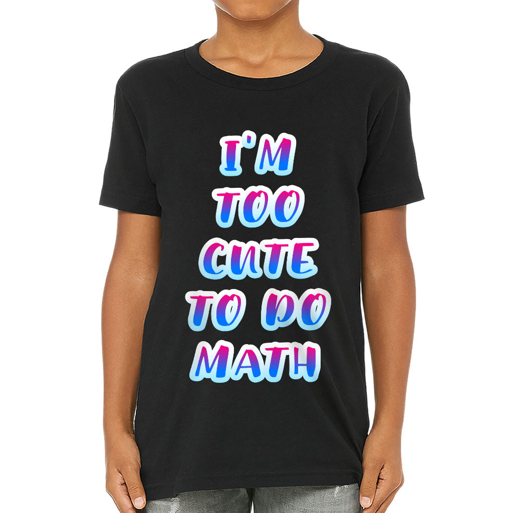 Funny Quote Kids' T-Shirt - Quotes Printed T-Shirt - Cool Printed Tee Shirt for Kids