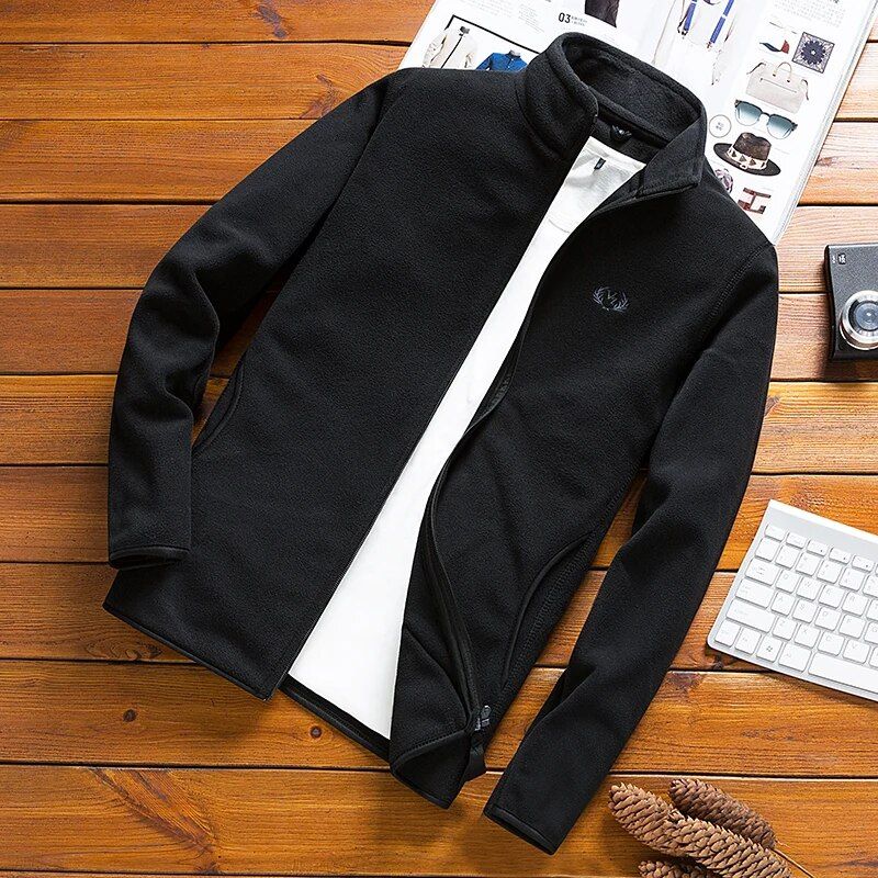 Men's Tactical Varsity Fleece Jacket