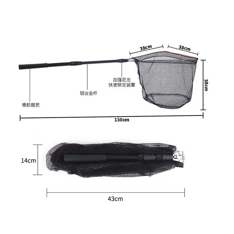 Portable Quick-Dry Fishing Net: Compact Mesh Storage Bag for Beach Combing & Sea Life Catch