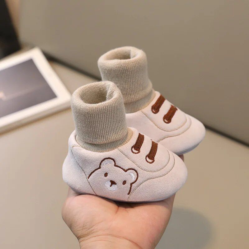 Baby Cute Bear Shoe Socks