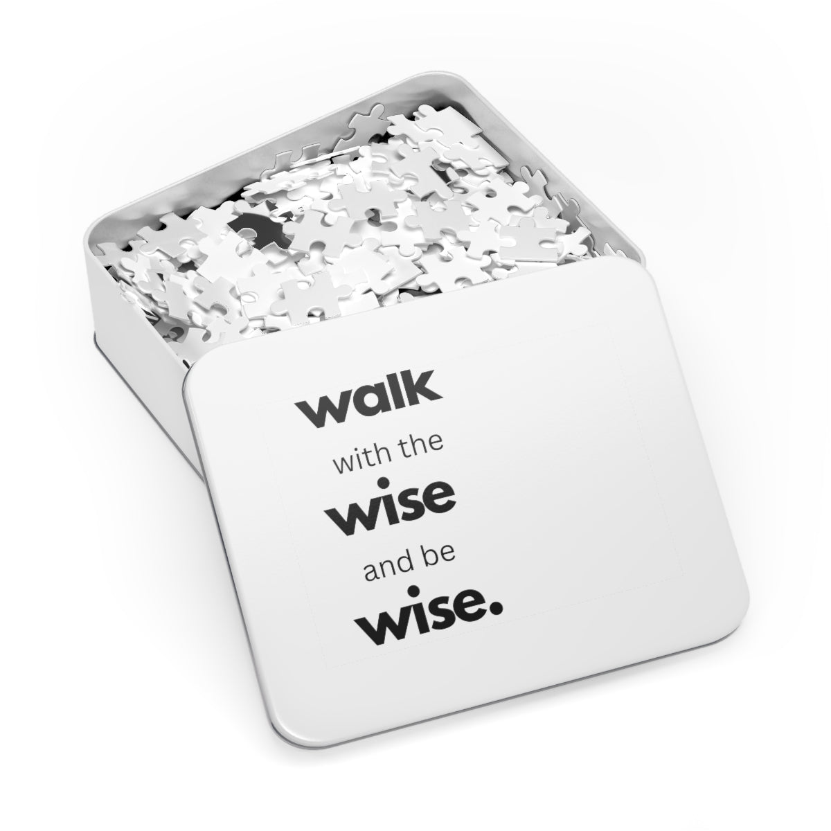 Home Decor, Puzzle Print for Children or Adults, Walk With The Wise