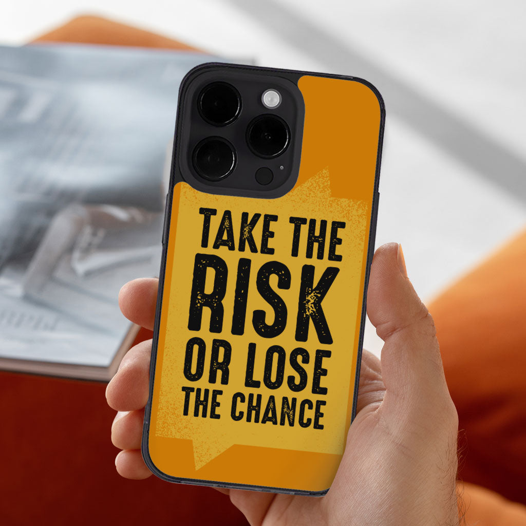 Take the Risk iPhone 14 Pro Max Case - Cool Phone Case for iPhone 14 Pro Max - Trendy iPhone 14 Pro Max Case