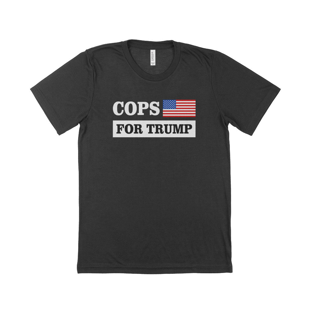 Cops for Trump T-Shirt - Trump Gear for Sale