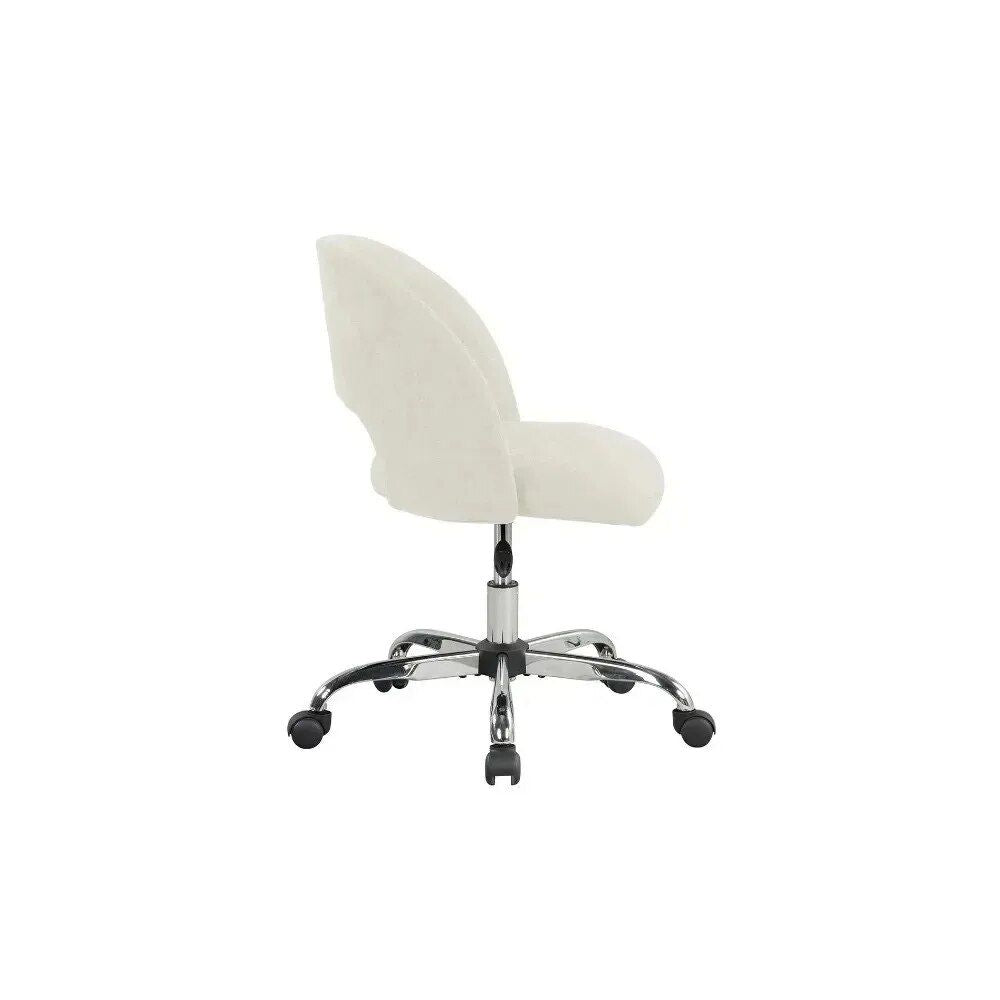 Mainstay Fabric Upholstered Open Back Office Chair