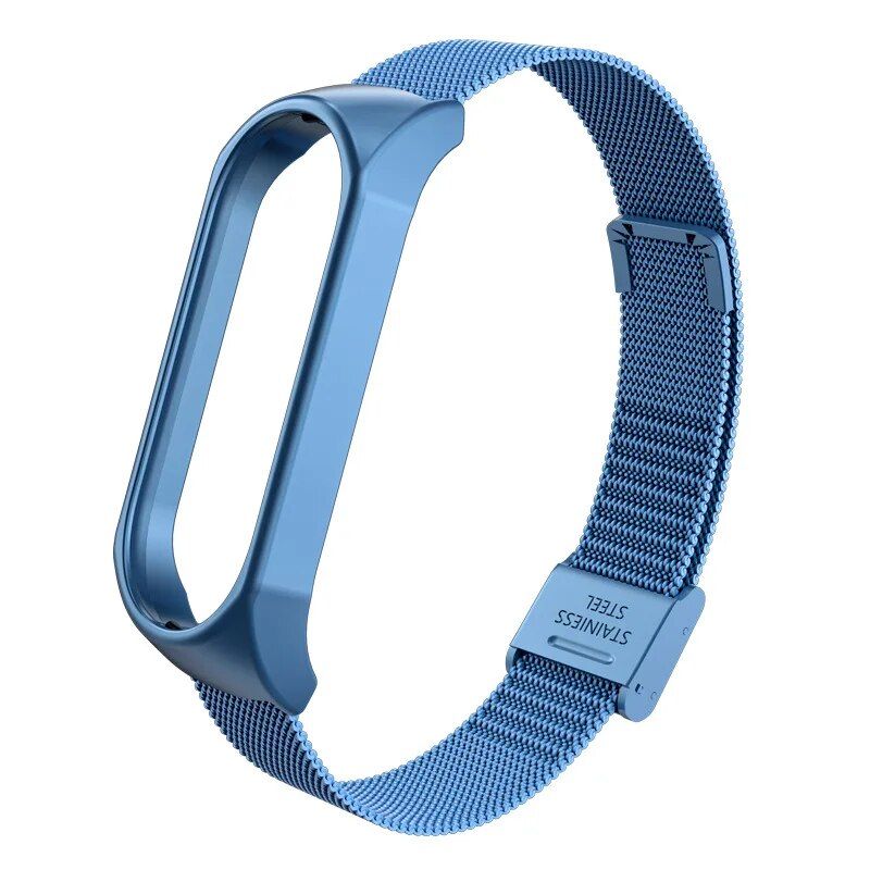 Luxury Milanese Stainless Steel Strap for Mi Band 3/4/5/6