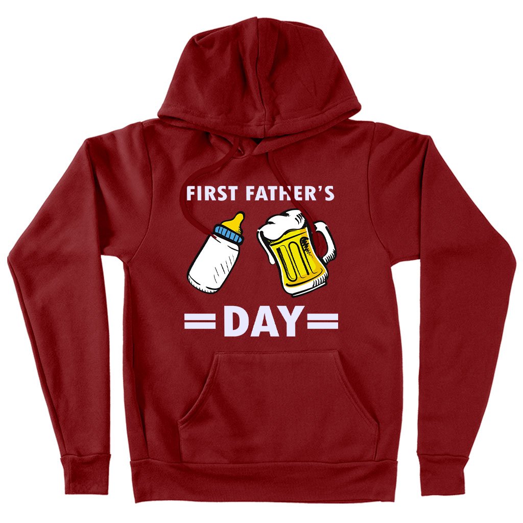 First Father's Day Hoodie - Funny Father's Day Hoodies