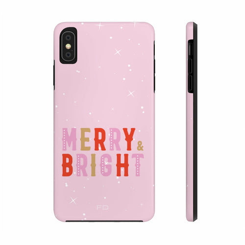 Merry & Bright Tough Case for iPhone with Wireless Charging