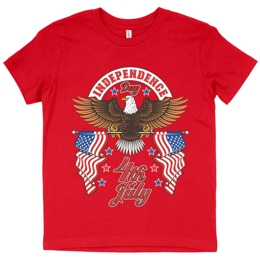 Kids' Independence Day 4th of July T-Shirt - Independence Day T-Shirts - Patriotic USA T-Shirt