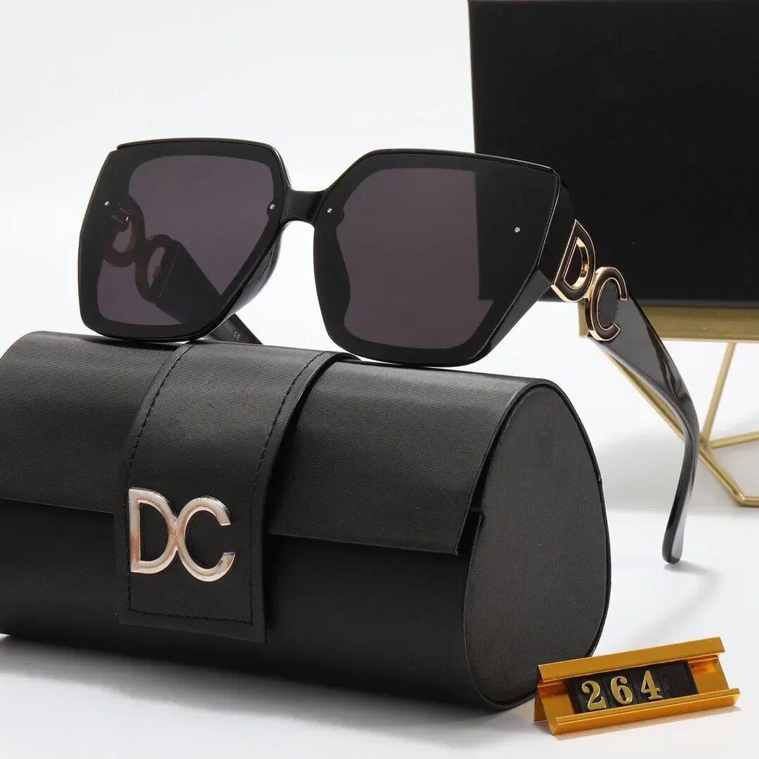 Luxury Square Frame Gradient Sunglasses for Women