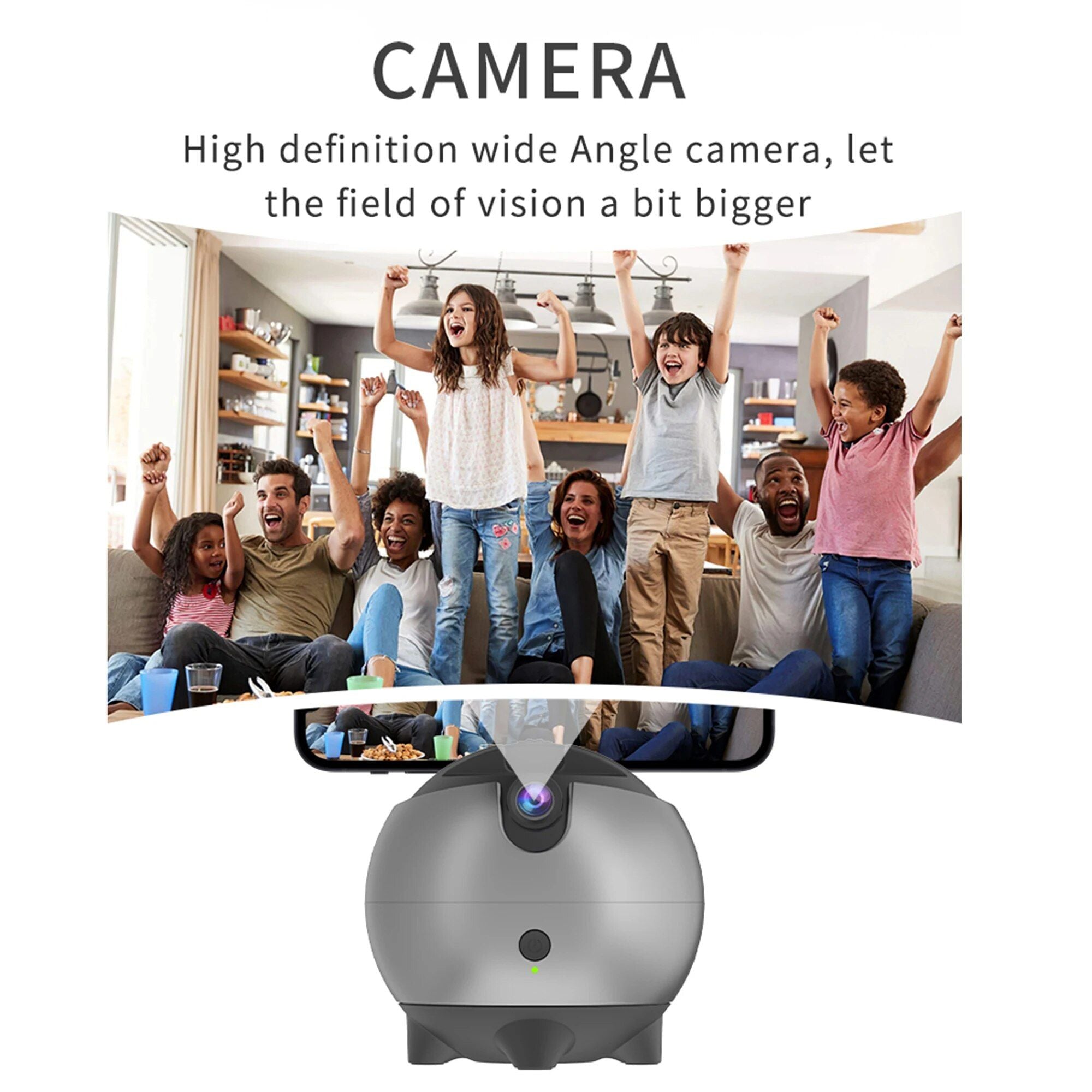 360° Smart Auto-Tracking Camera Tripod