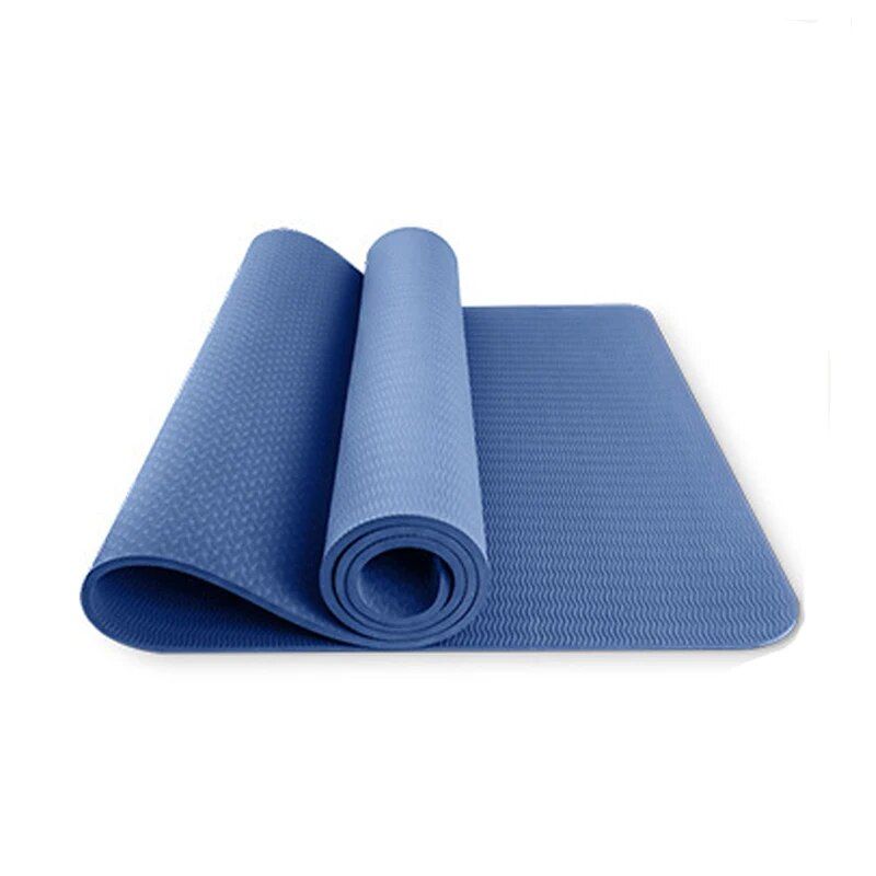 Premium TPE Double Layer Non-Slip Yoga Mat - Ideal for Gymnastics, Pilates & Fitness