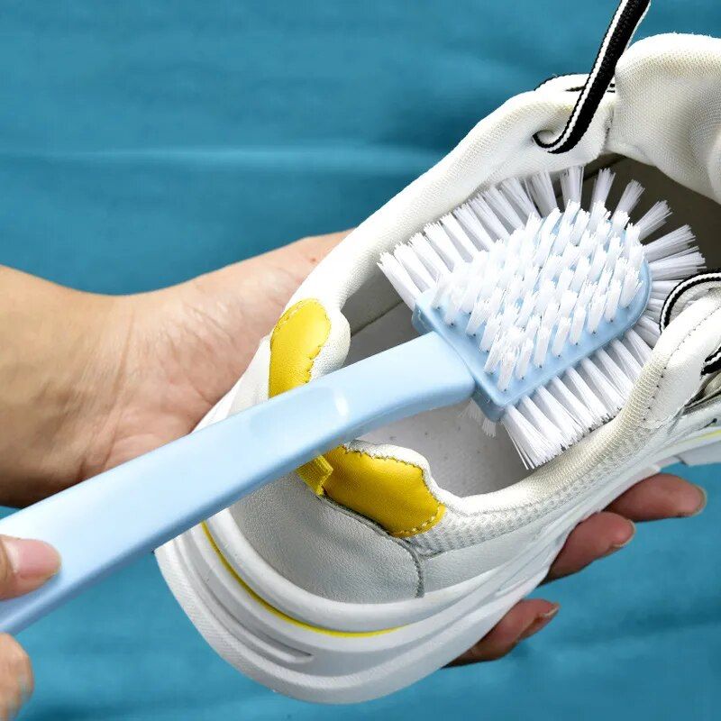 Versatile 5-Sided Cleaning Brush for Shoes and Home