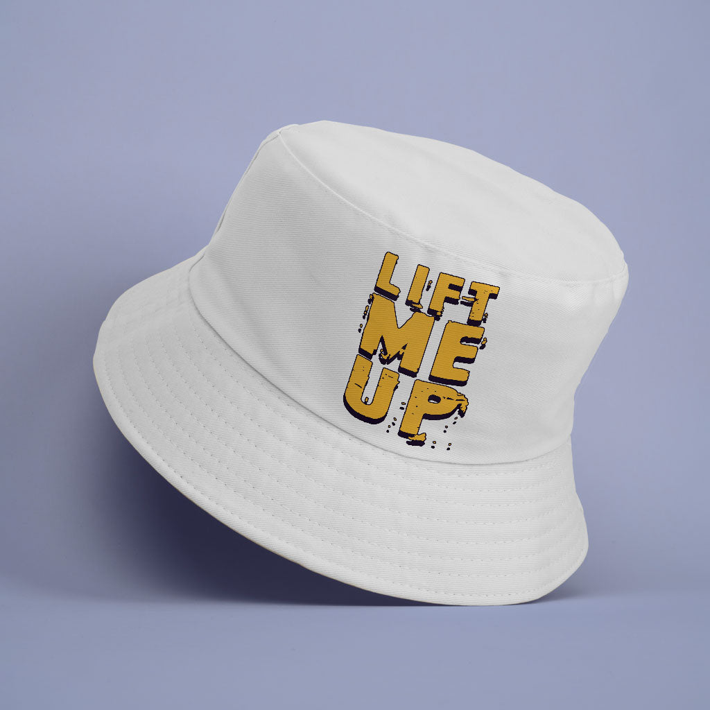 Cool Design Bucket Hat - Saying Hat - Cool Print Bucket Hat