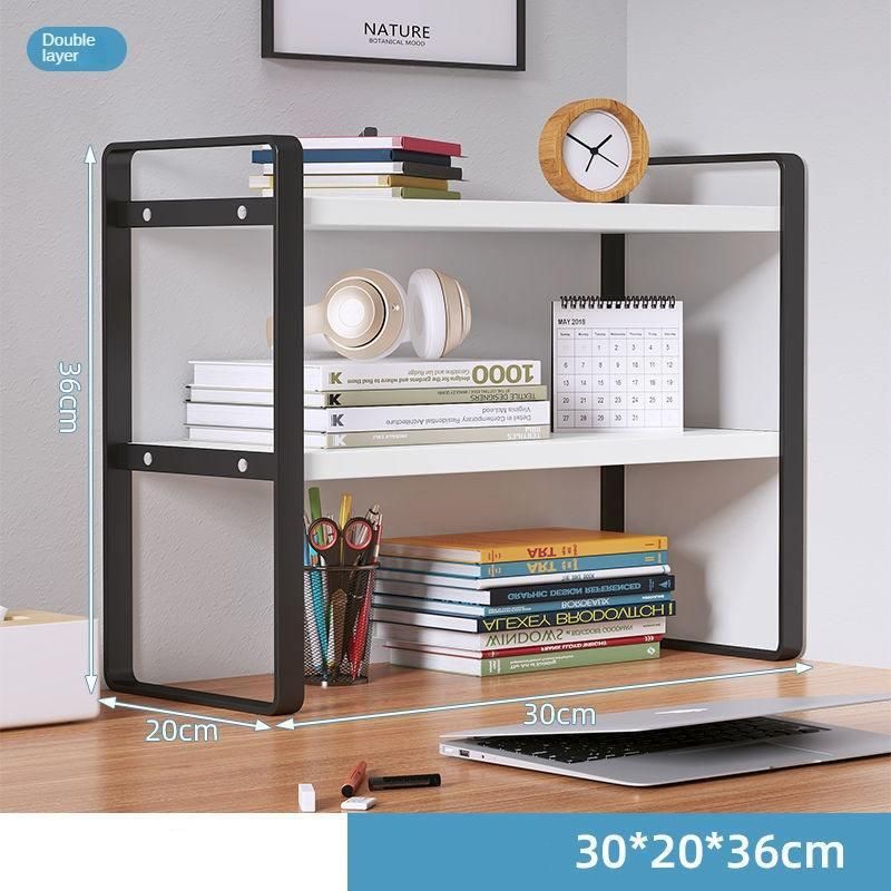 Modern Wood and Iron Desktop Organizer