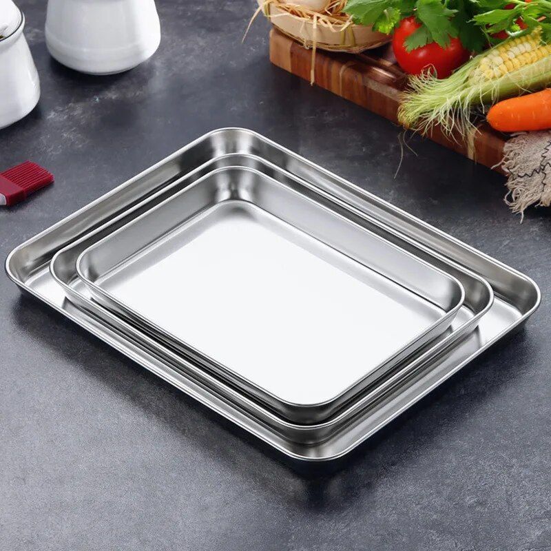 Multi-Purpose Stainless Steel Nonstick Baking Tray