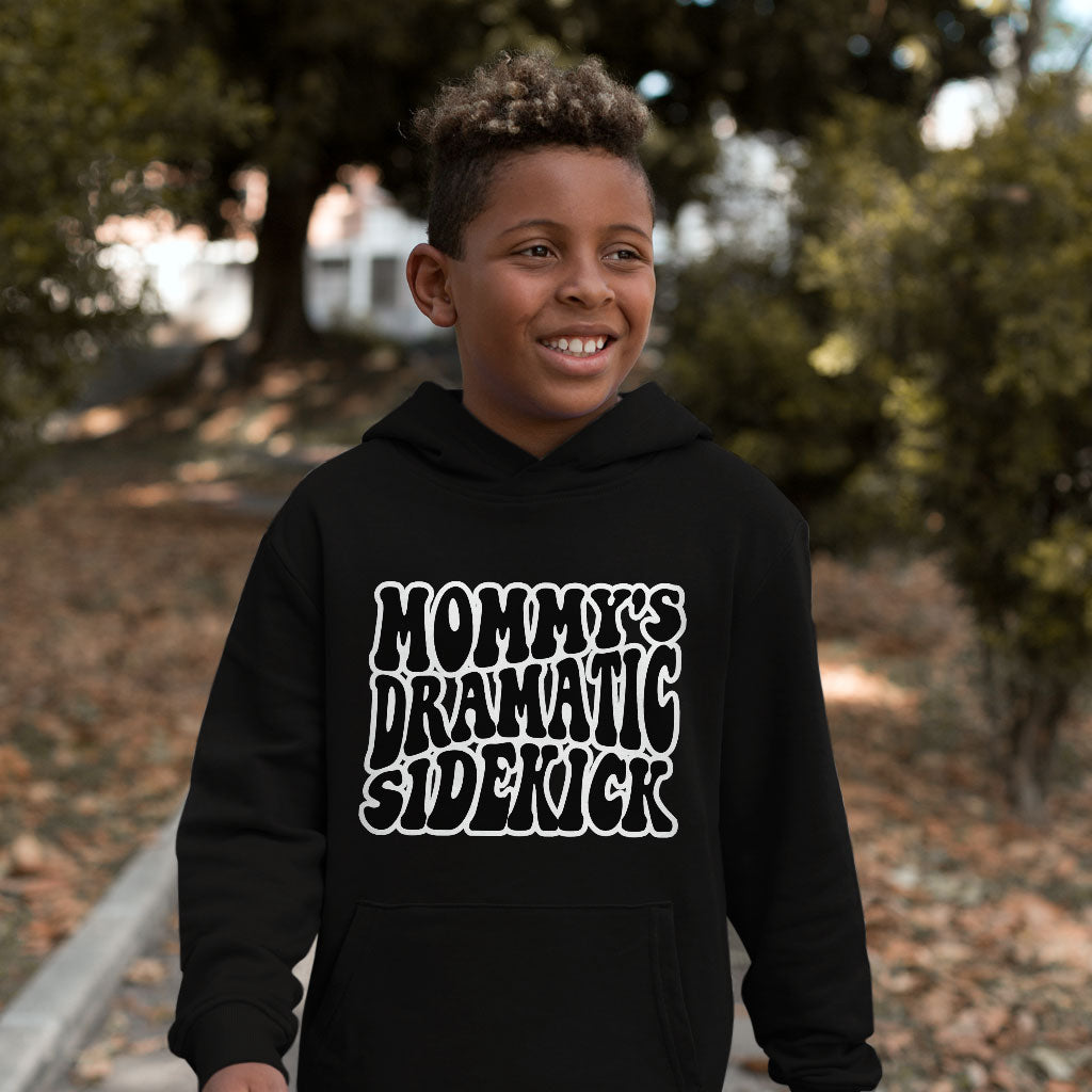 Dramatic Kids' Sponge Fleece Hoodie - Funny Design Kids' Hoodie - Cool Design Hoodie for Kids