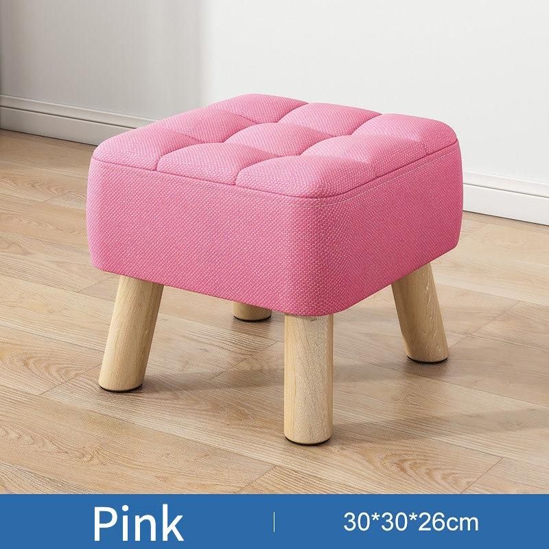 Modern Minimalist Round Ottoman Stool