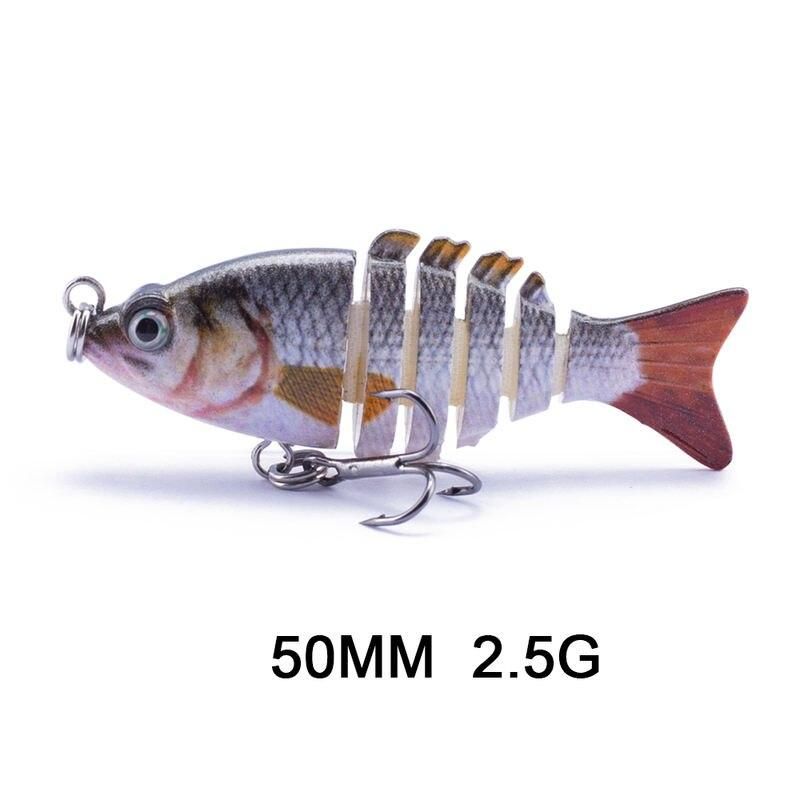 Compact 5cm 2.5g Jointed Swimbait