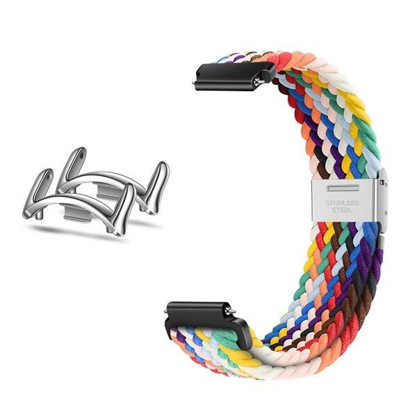 Elastic Braided Nylon Loop Strap for Smart Bands